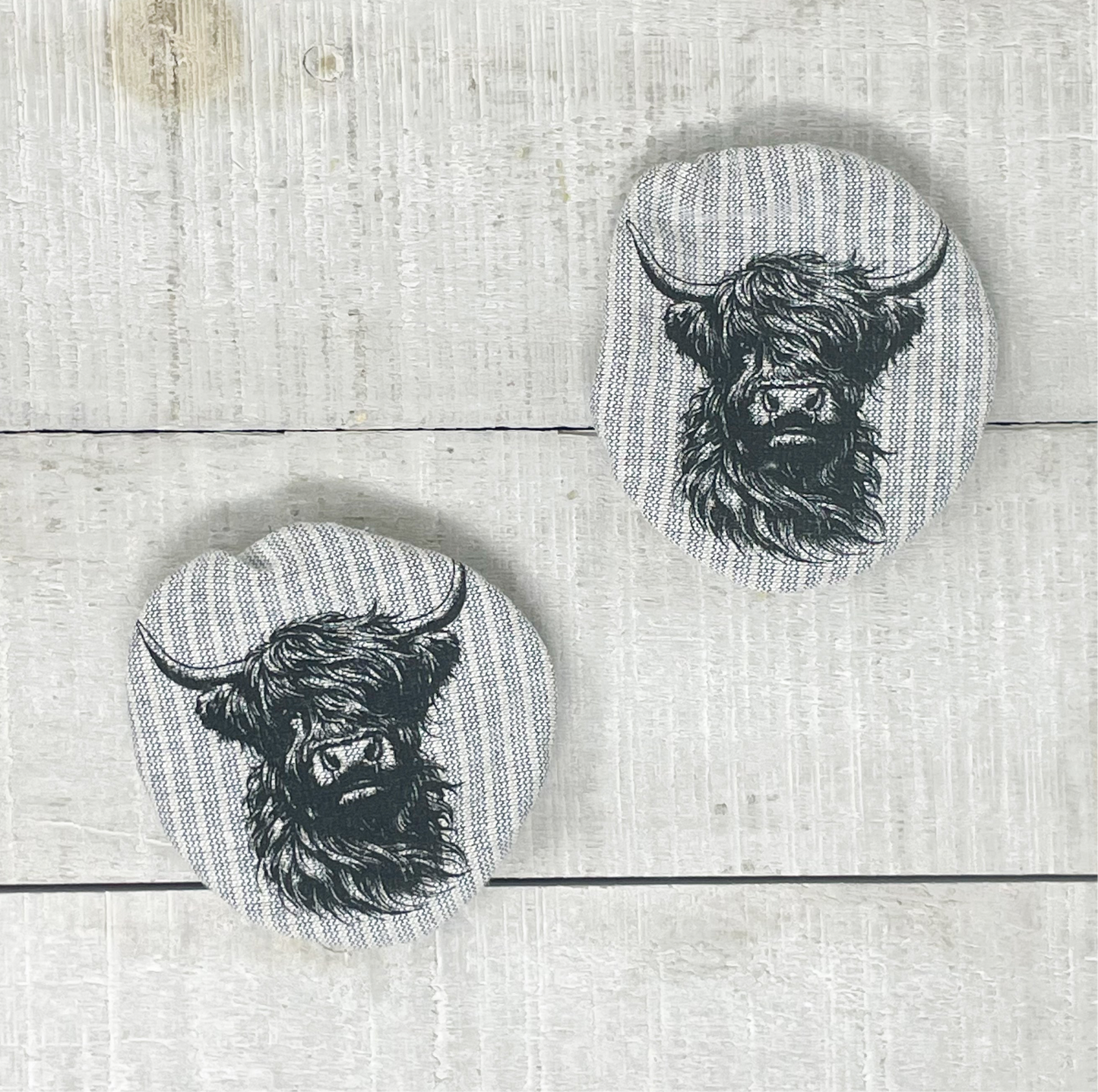 Jar Covers (2) - Highland Cow