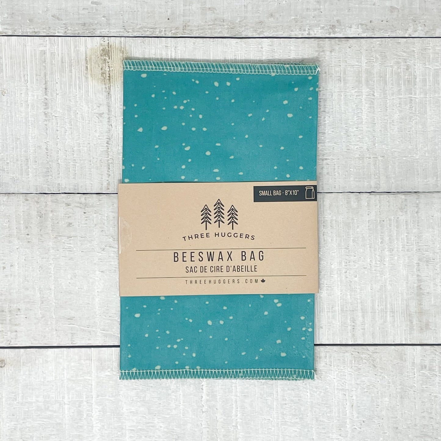Small Beeswax Bag - Blue Burst
