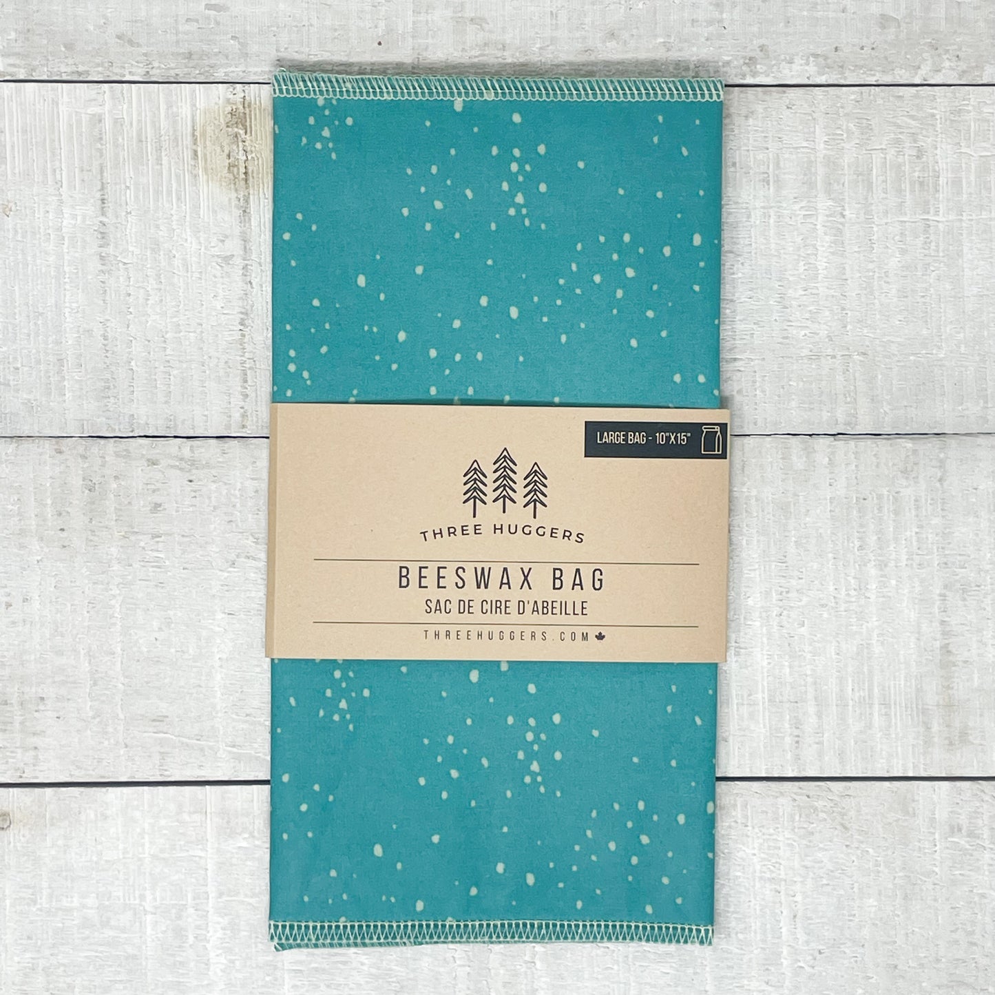 Large Beeswax Bag - Blue Burst