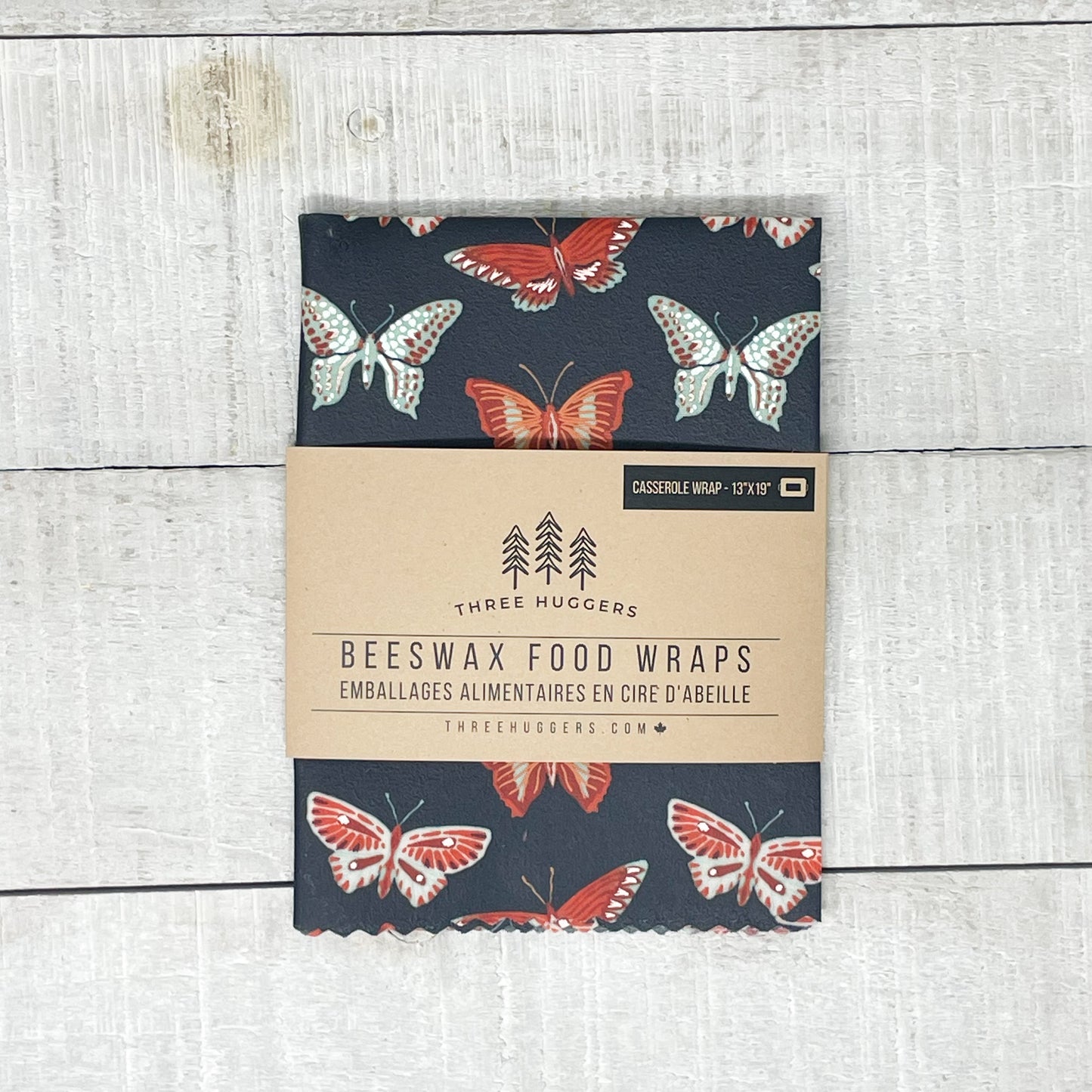 Beeswax Casserole Wrap - Butterfly