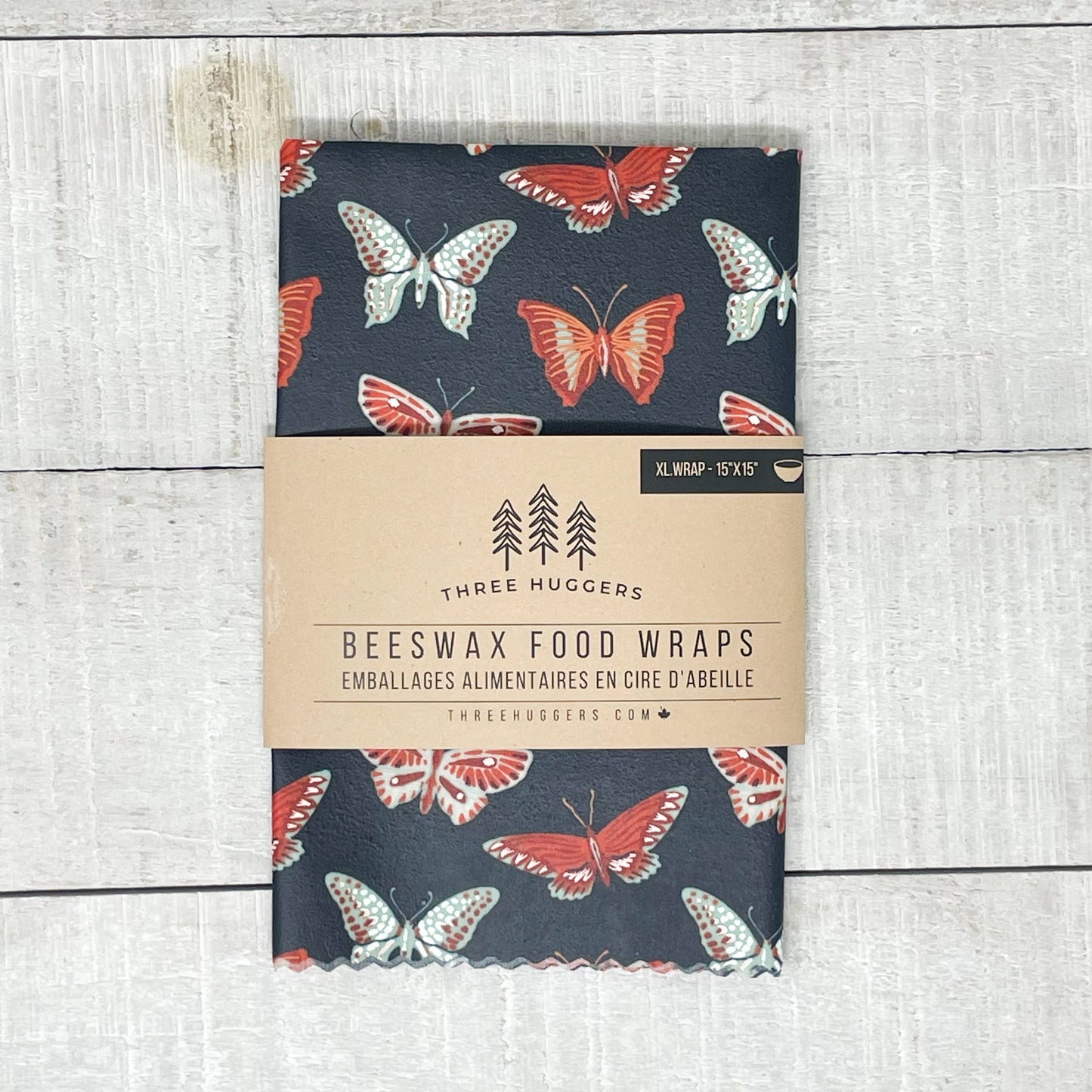 XL Beeswax Wrap - Butterfly