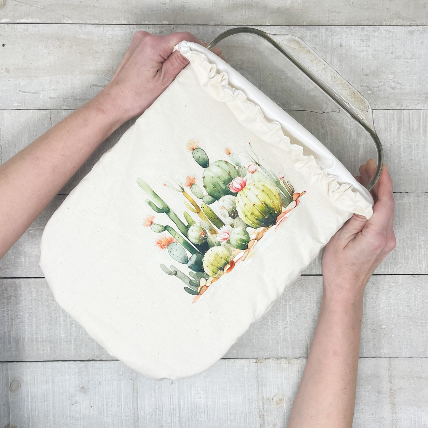 Casserole Cover - Herb Garden