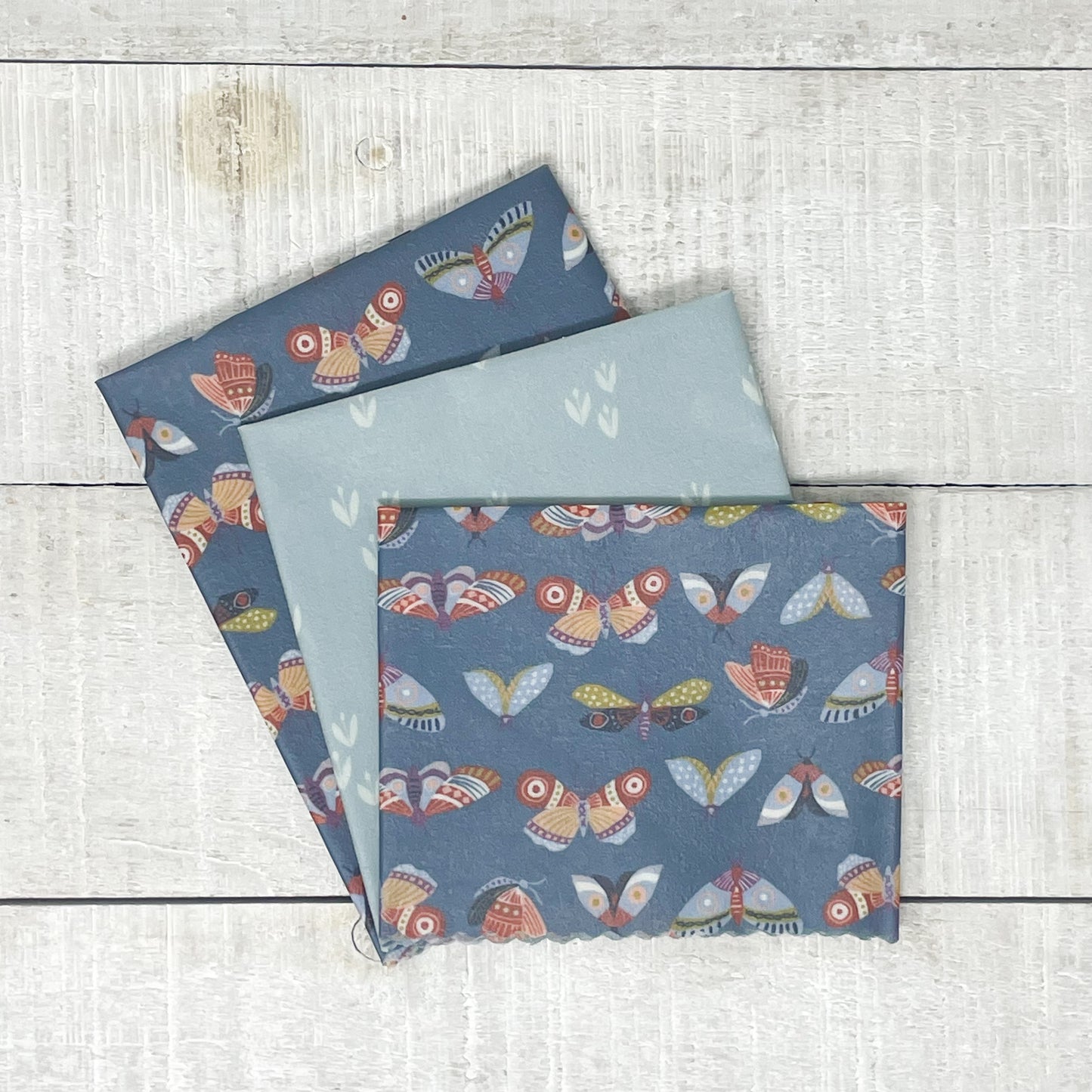 Beeswax Wraps Multipack - Indigo Wings