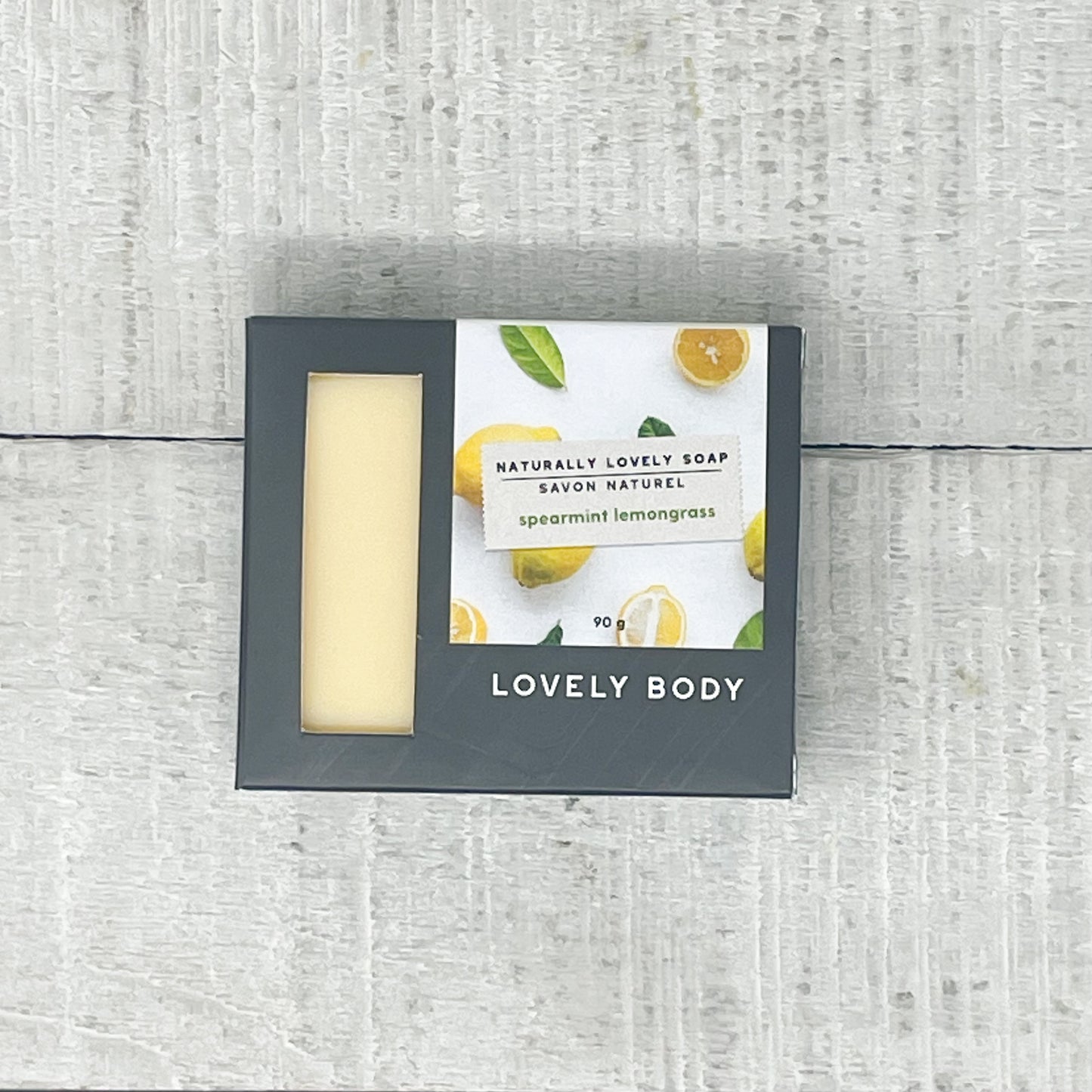 Spearmint Lemongrass Cold Process Soap Bar