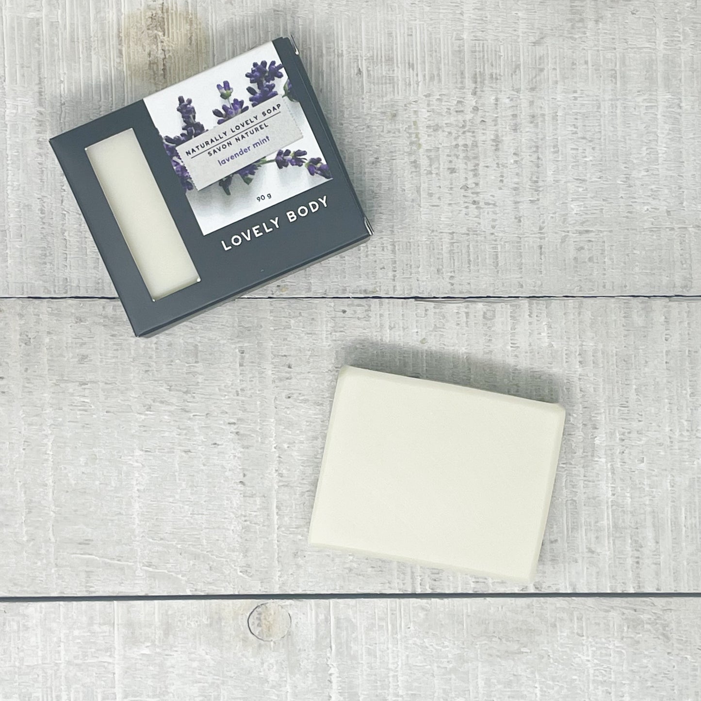 Lavender Mint Cold Process Soap Bar