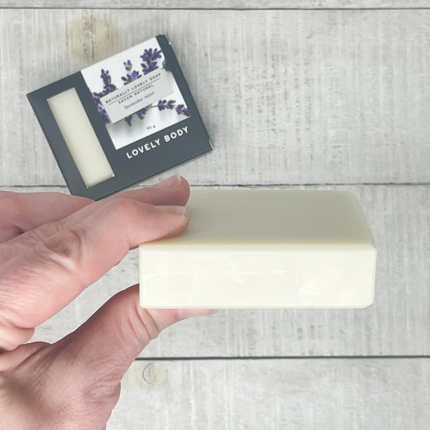 Lavender Mint Cold Process Soap Bar