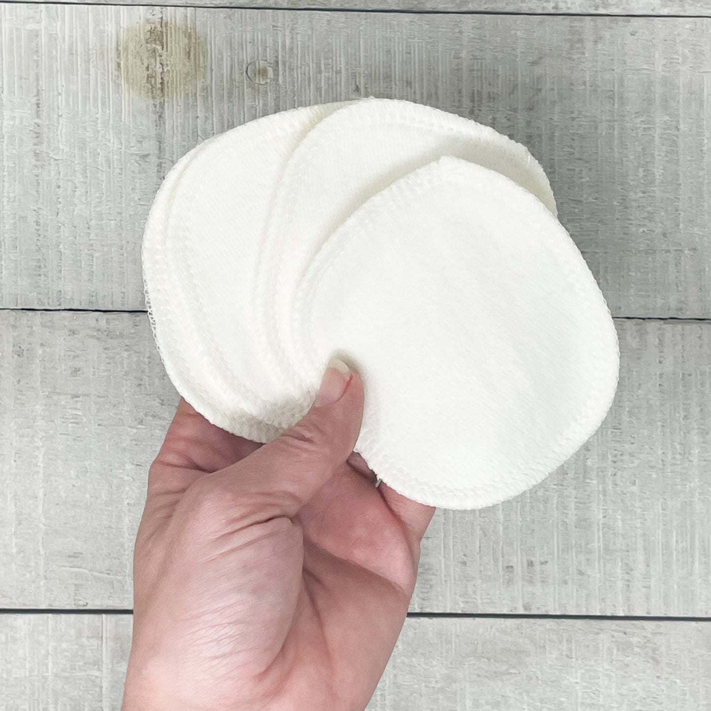 Bamboo/Organic Cotton Facial Rounds - Natural
