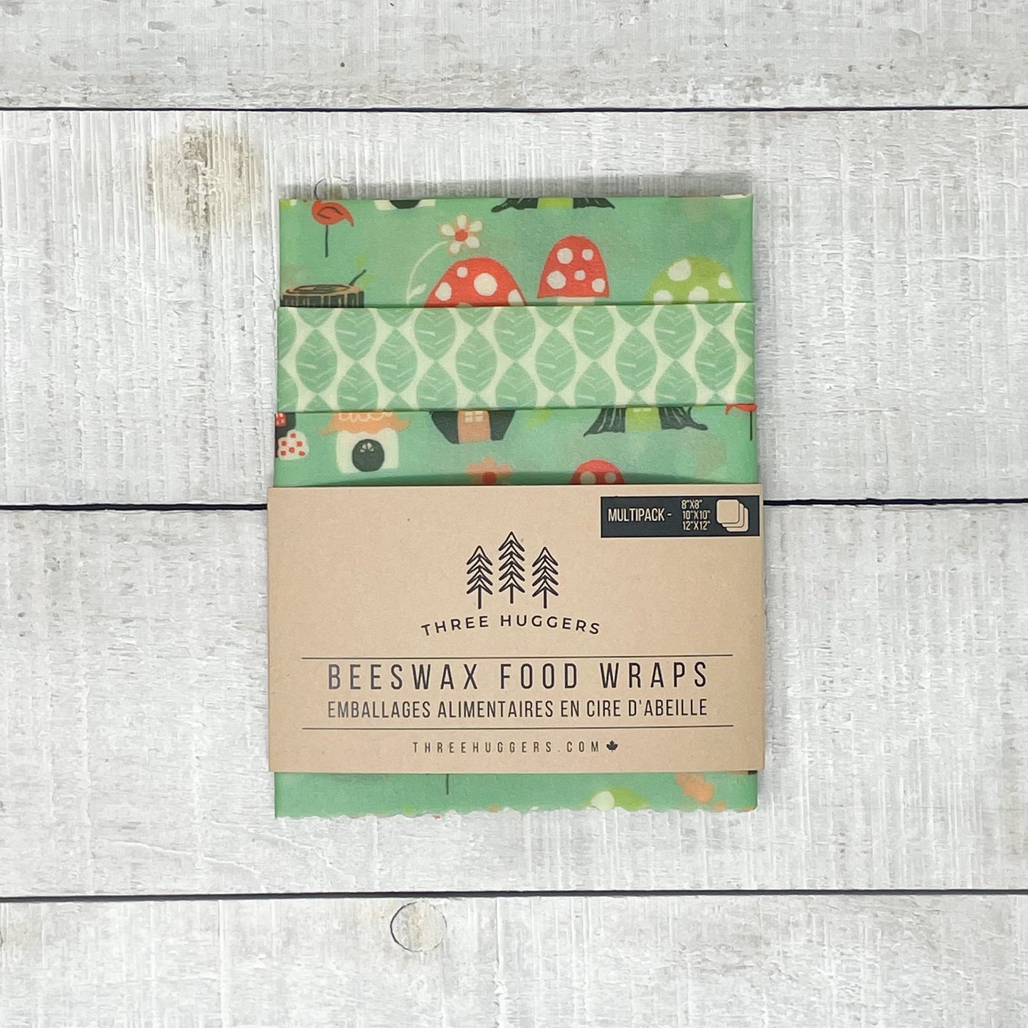 Beeswax Wraps Multipack - Mushroom