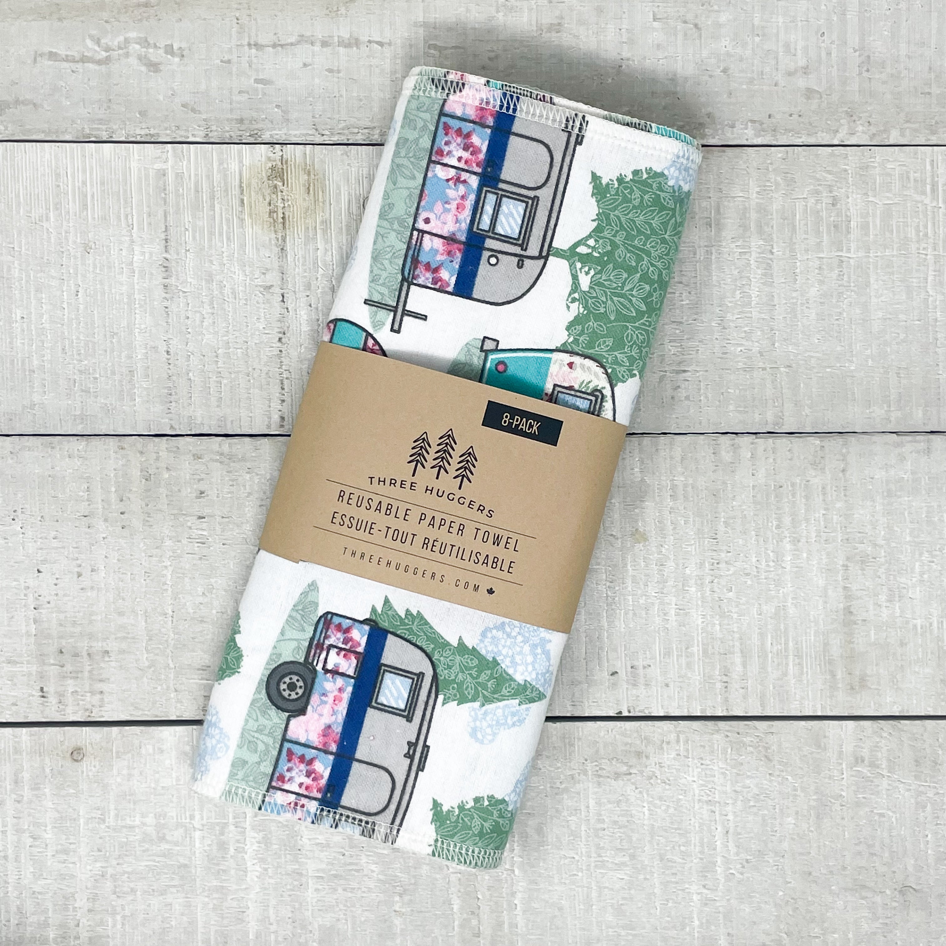 Reusable Paper Towels - Farm Life – Three Huggers