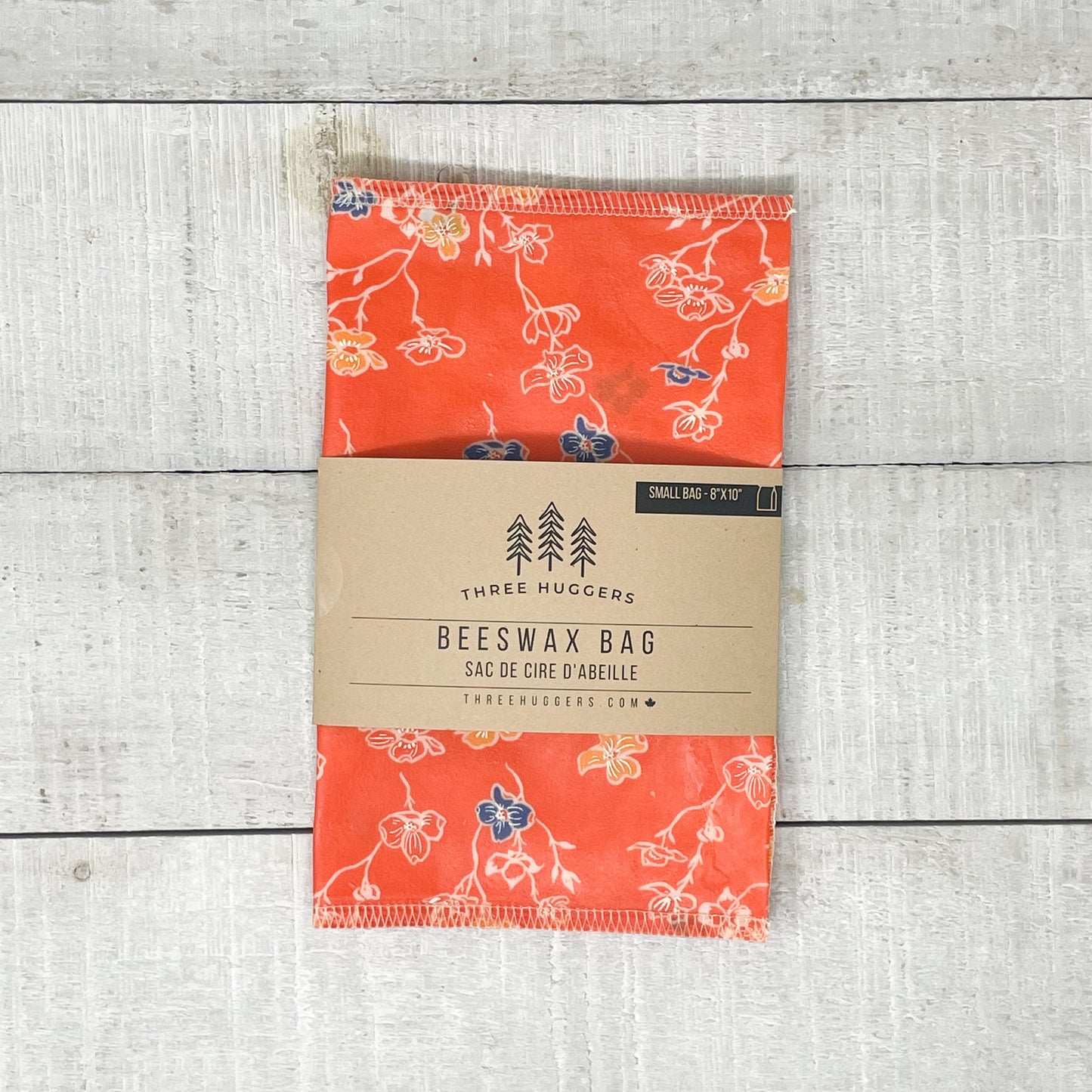 Small Beeswax Bag - Crimson