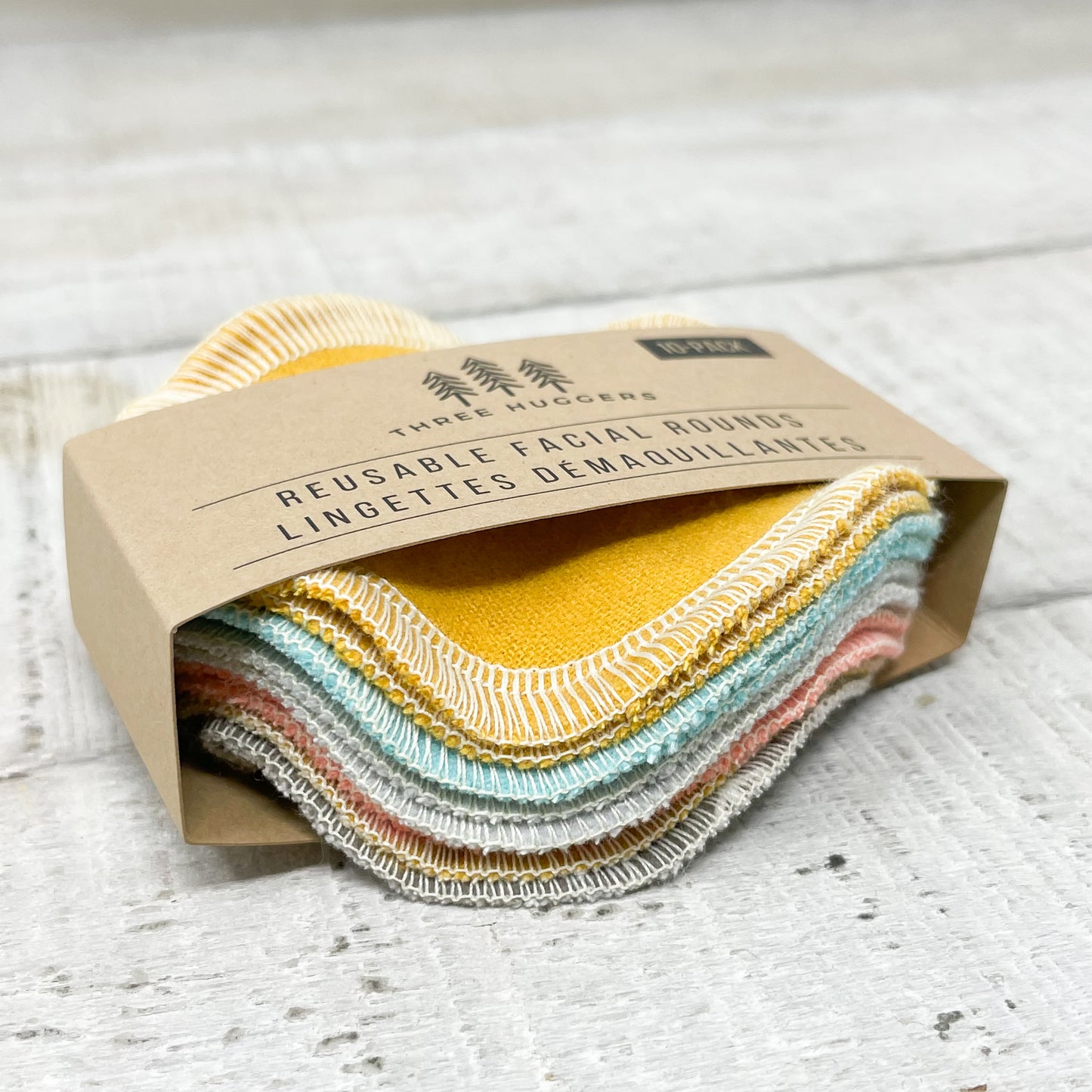 Organic Cotton Facial Rounds - Variety Pack