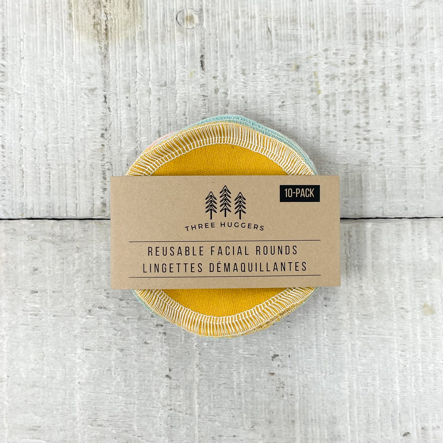 Organic Cotton Facial Rounds - Variety Pack
