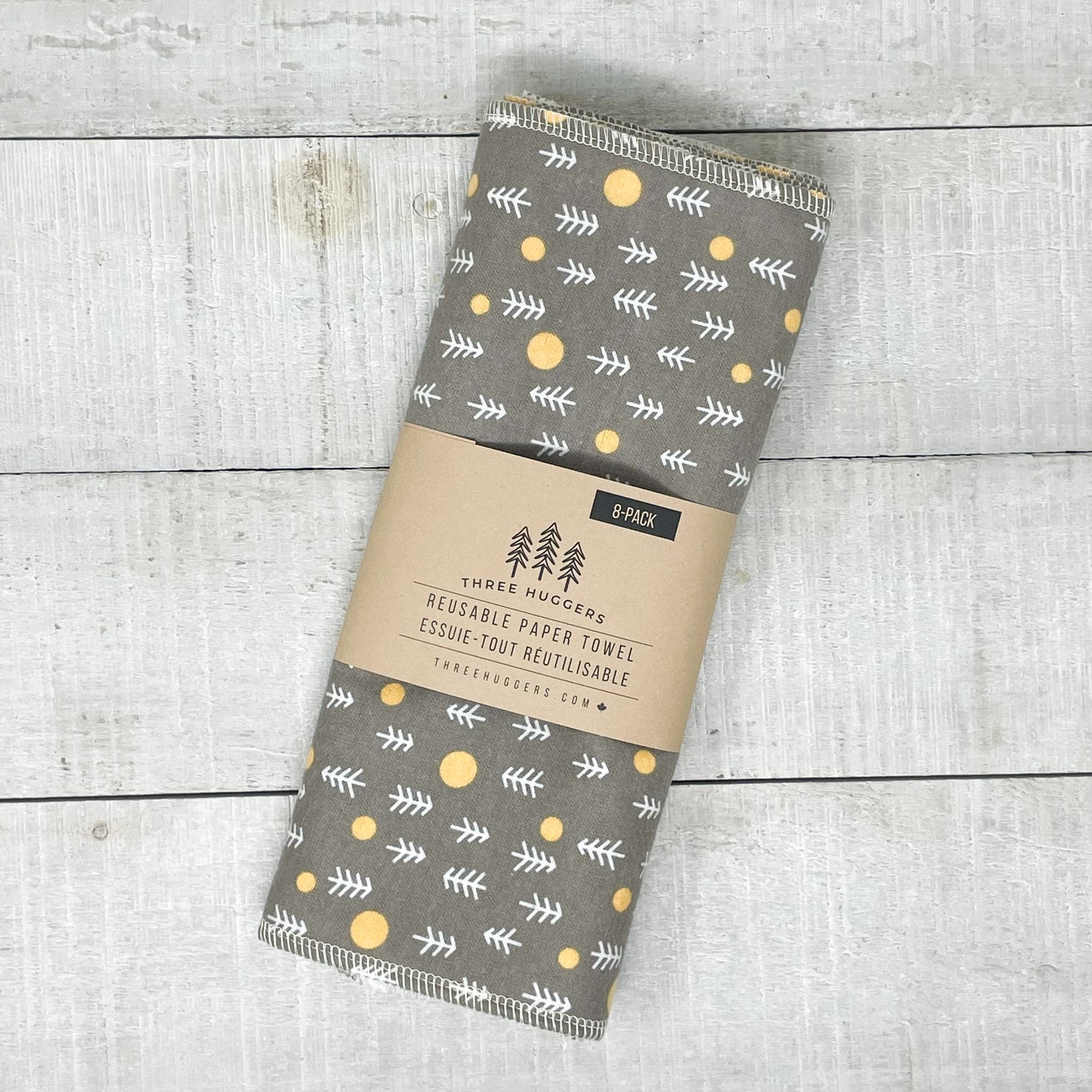 Organic Reusable Paper Towels - Grey Trees