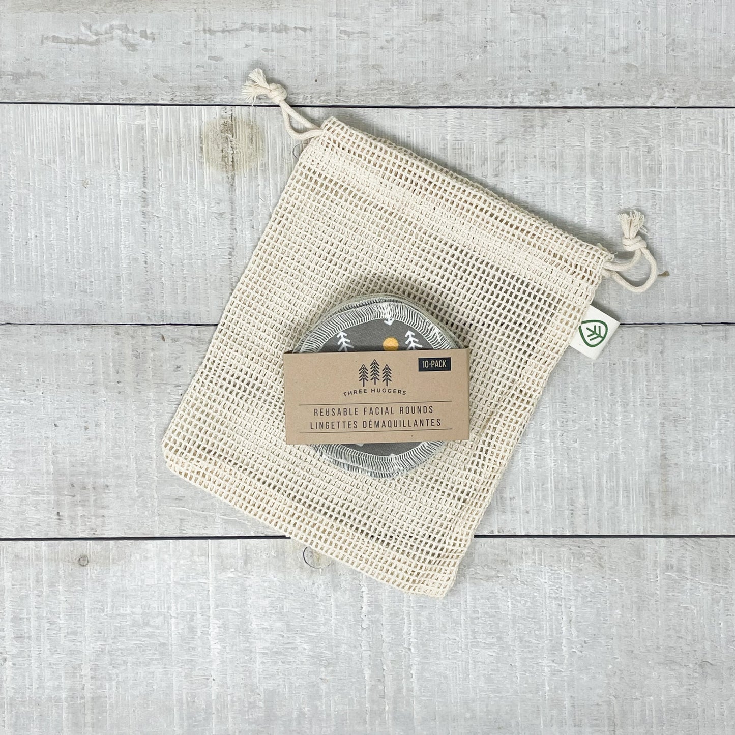 Organic Cotton Facial Rounds - Variety Pack