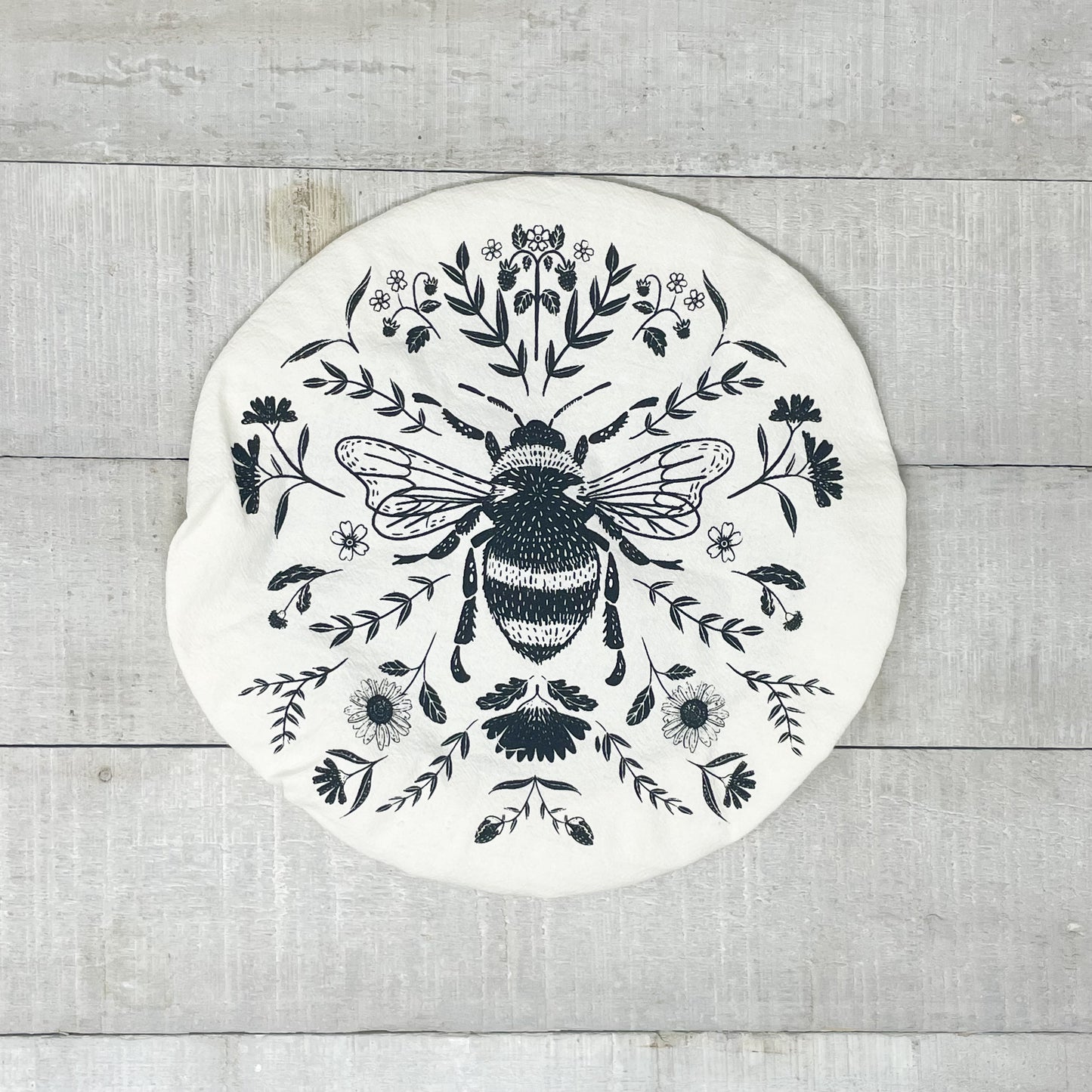 Large Bowl Cover (1 ply) - Bee