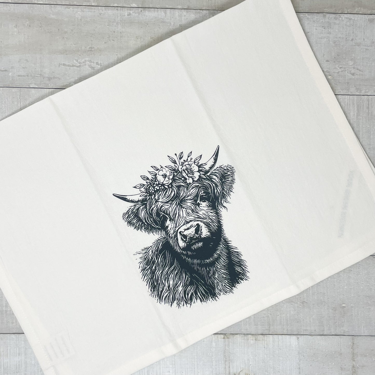 Tea Towel - Highland Cows