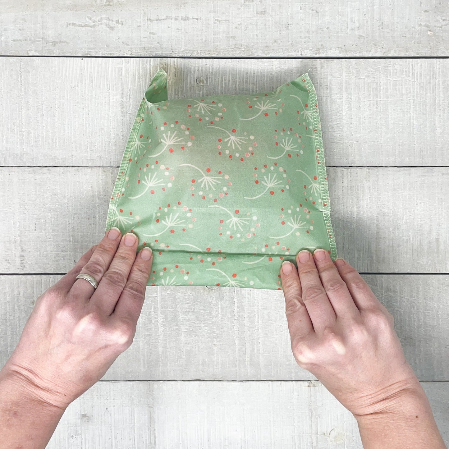 Small Beeswax Bag - Crimson