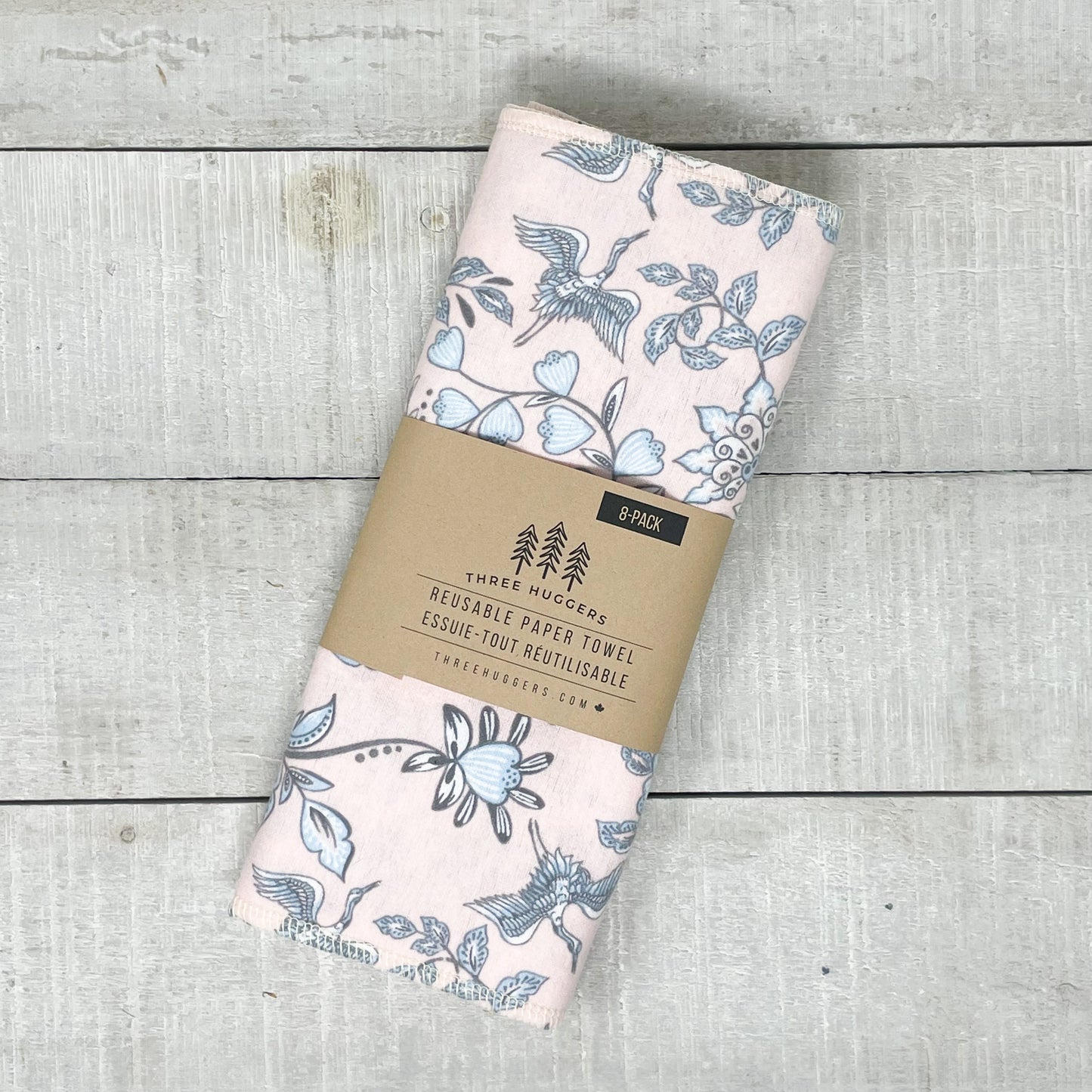 Reusable Paper Towels - Pink Paisley