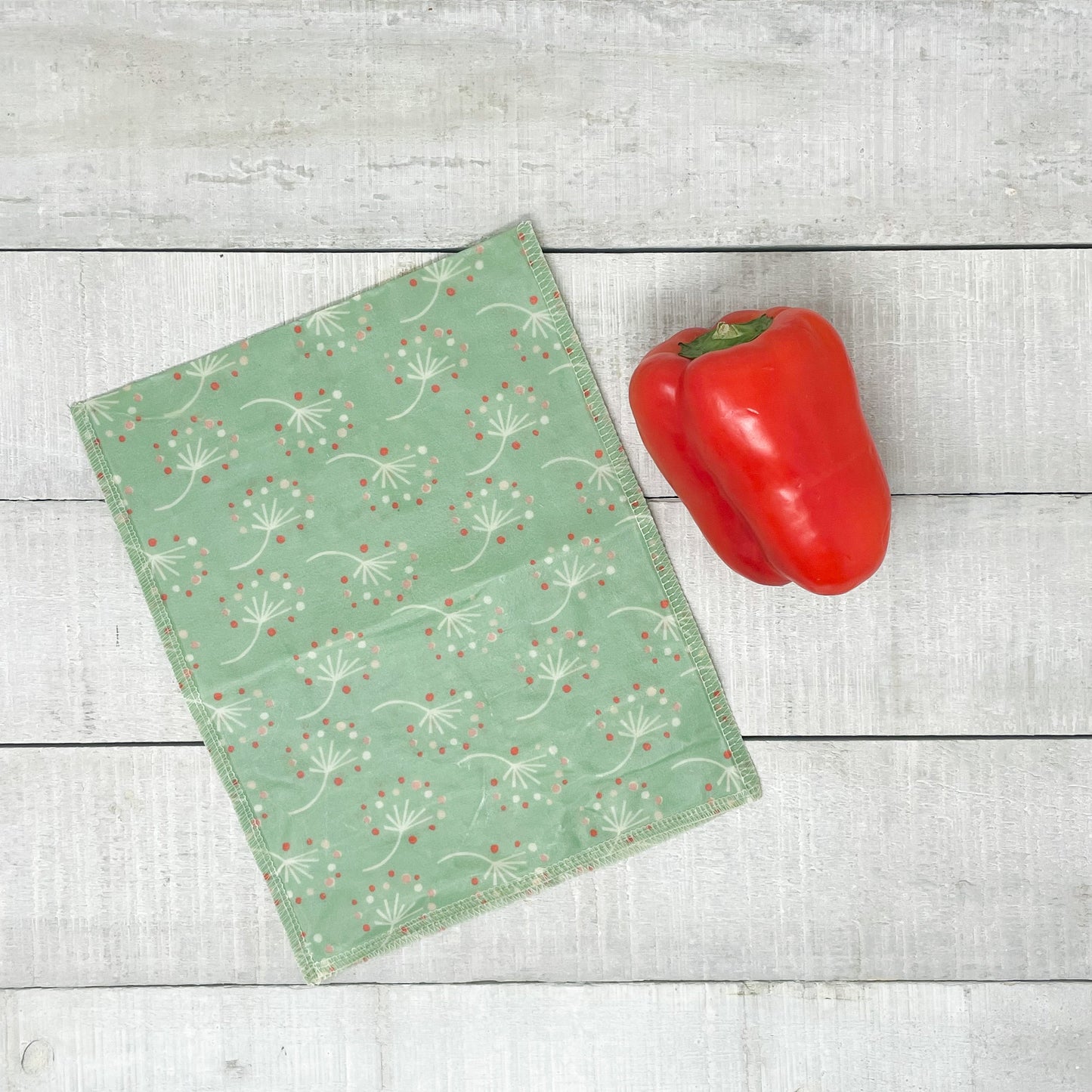 Small Beeswax Bag - Crimson