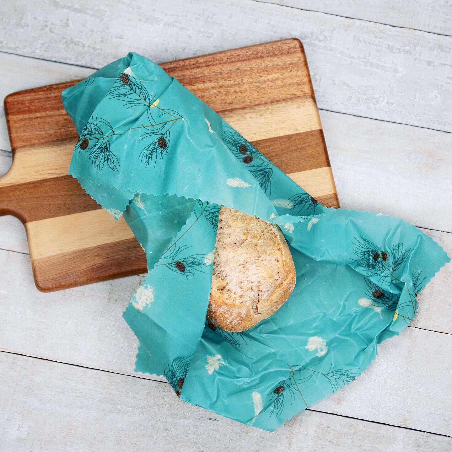 Beeswax Casserole Wrap - Emerald