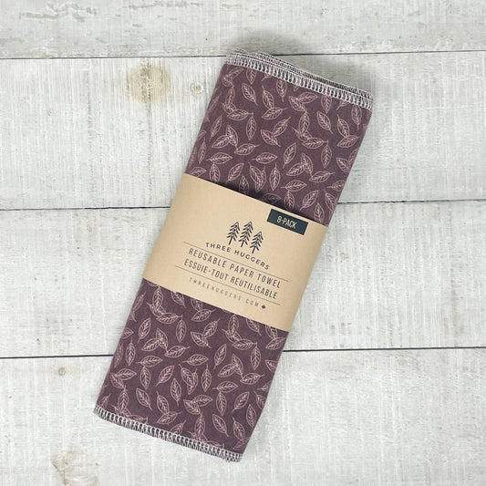 Reusable Paper Towels - Autumn Leaves