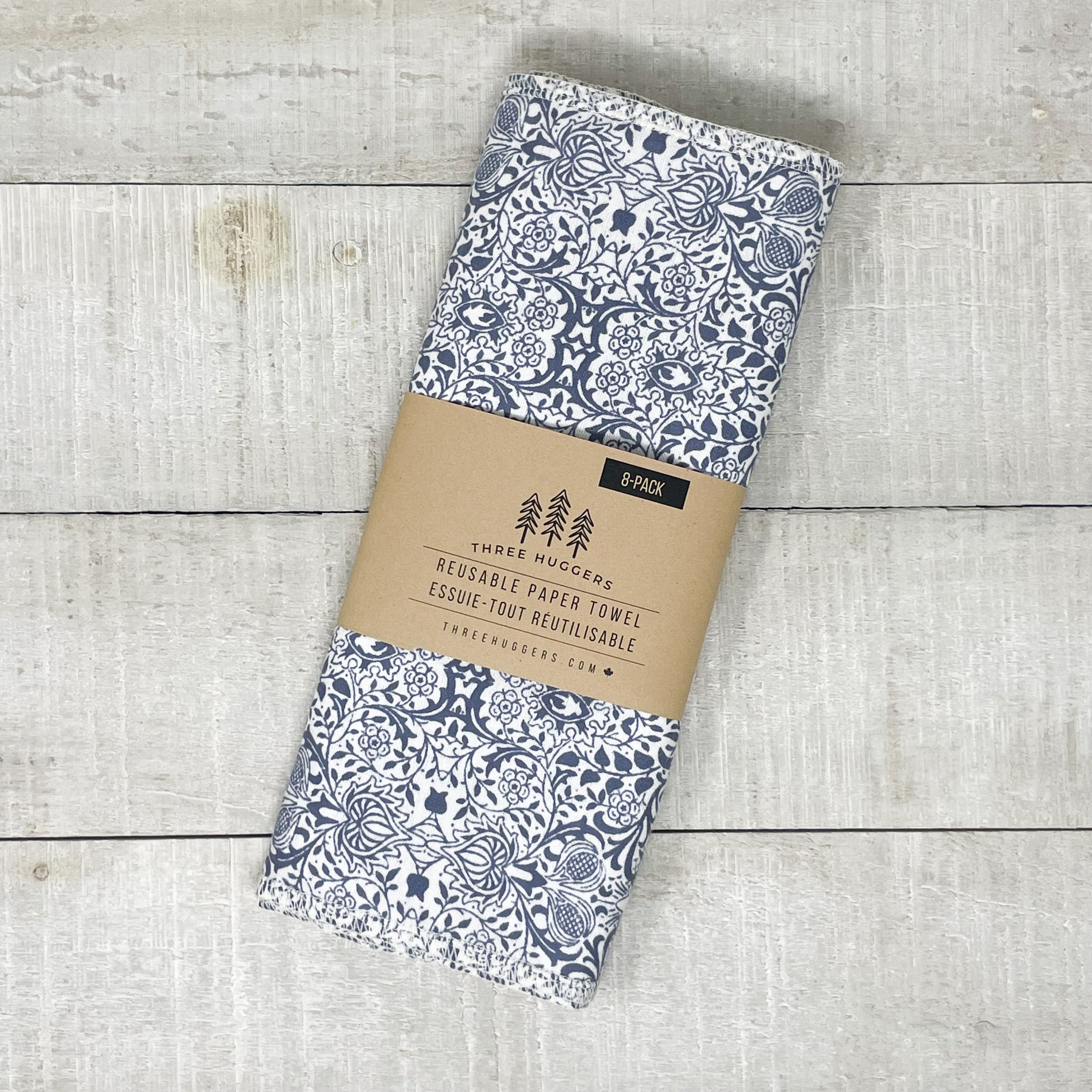 Reusable Paper Towels - Antique Blue – Three Huggers