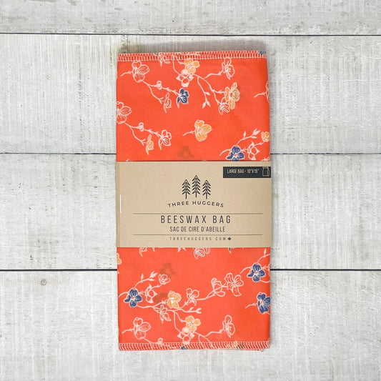 Large Beeswax Bag - Crimson
