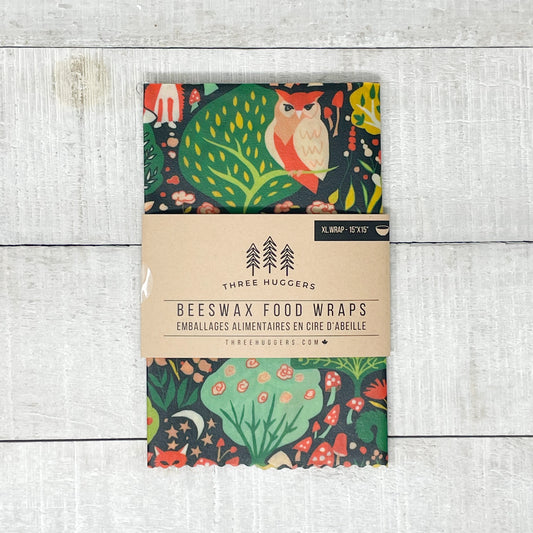 XL Beeswax Wrap - Daytime Forest