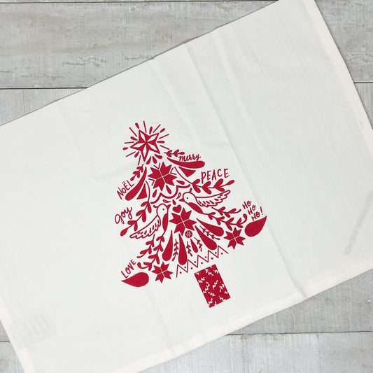 Tea Towel - Christmas Tree