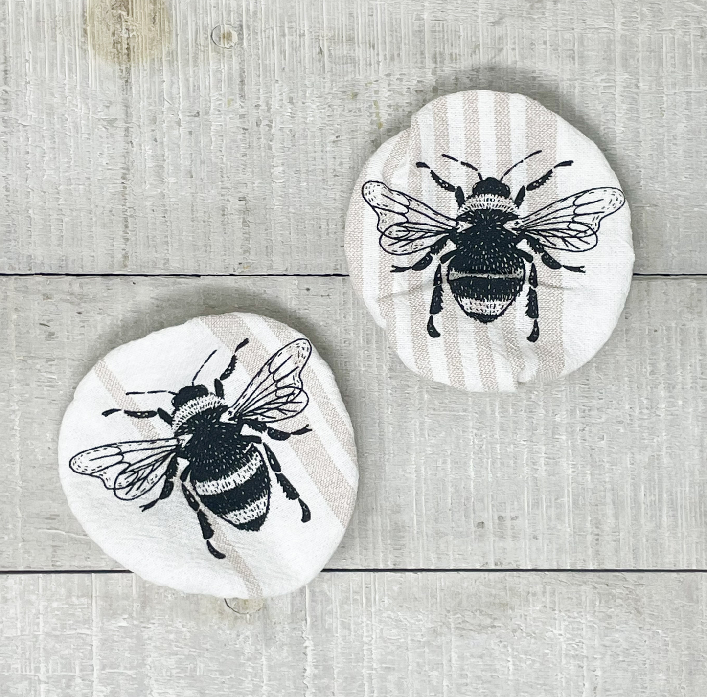 Jar Covers (2) - Bee