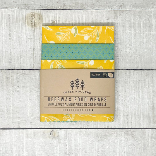 Beeswax Wraps Multipack - Yellow Sprig