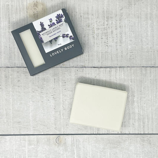 Lavender Mint Cold Process Soap Bar