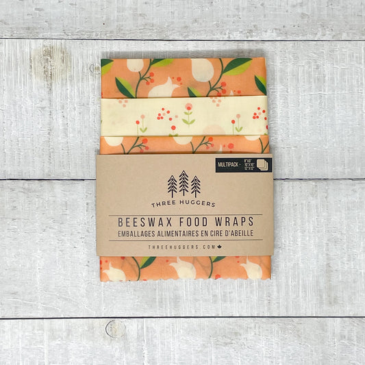 Beeswax Wraps Multipack - Rosy Vines