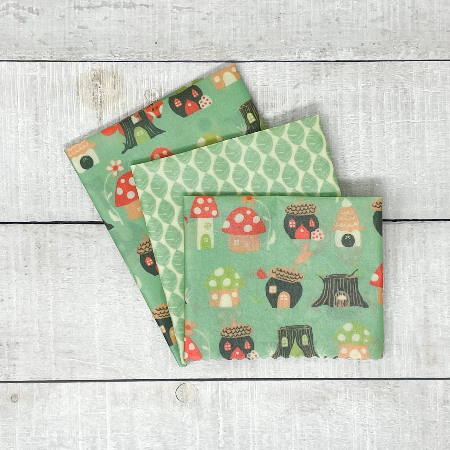 Beeswax Wraps Multipack - Mushroom