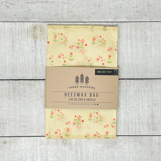 Small Beeswax Bag - Ivory Meadow