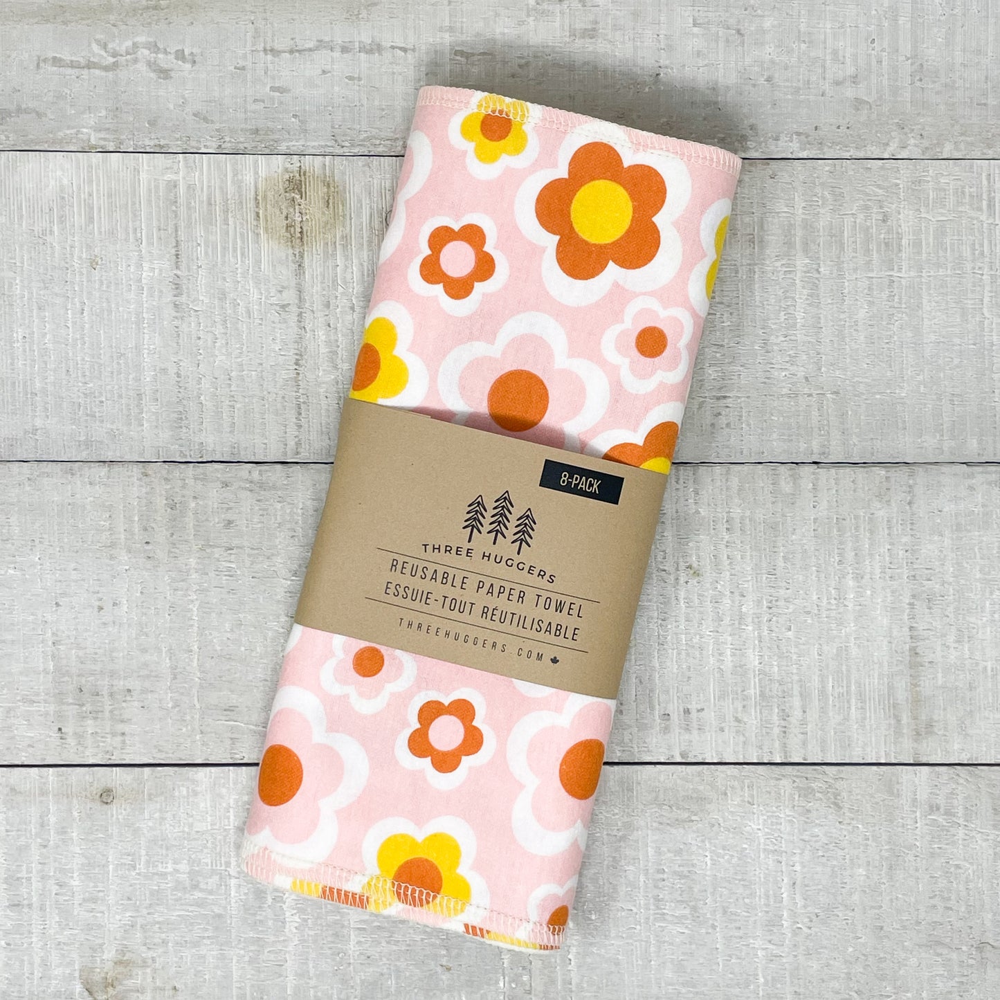 Reusable Paper Towels - Groovy Floral