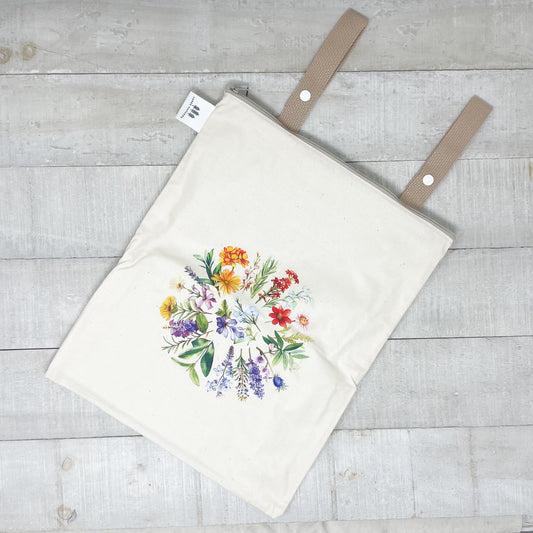Wet Bag - Sunburst Flowers