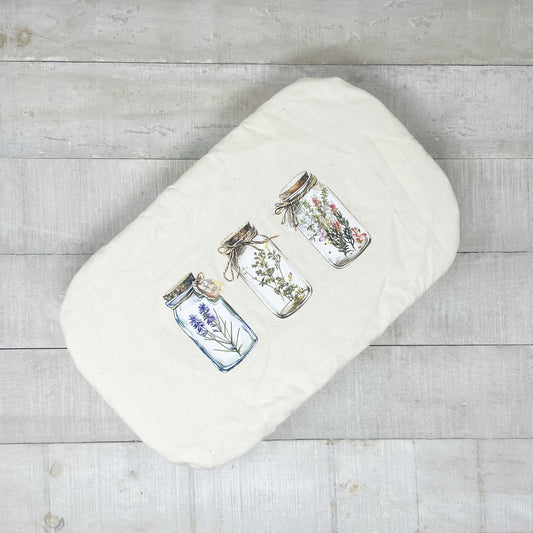Casserole Cover - Herbal Jars