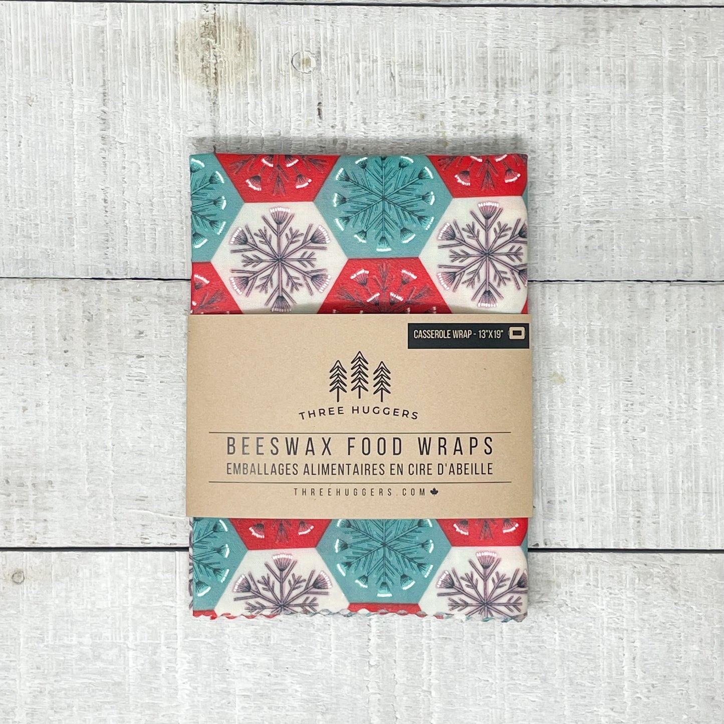 Beeswax Casserole Wrap - Wintertime