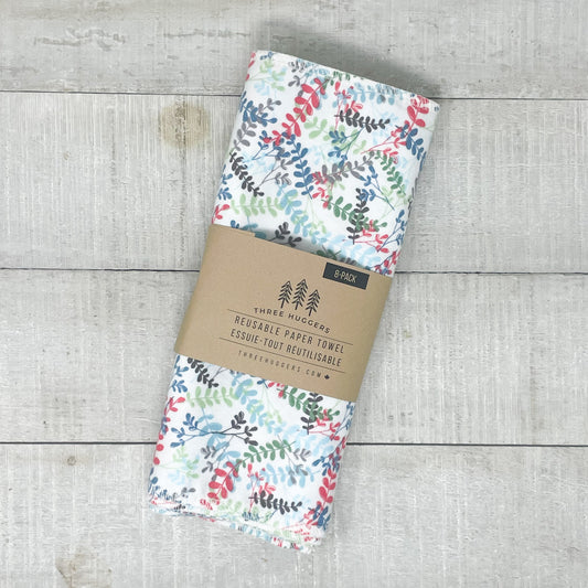 Reusable Paper Towels - Vines