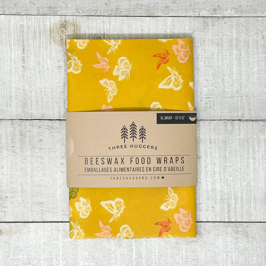 XL Beeswax Wrap - Butterfly Garden