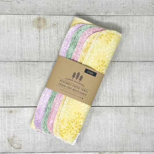 Reusable Paper Towels - Vines Variety Pack