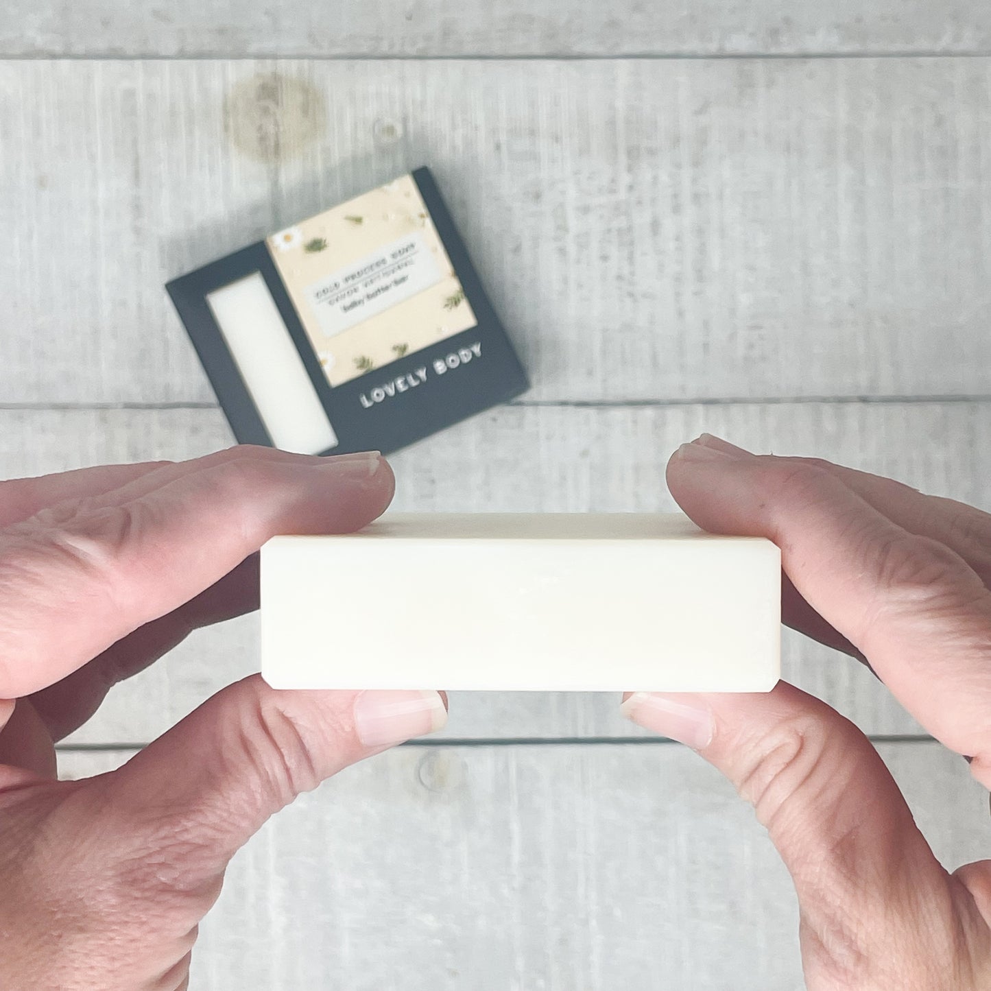 Baby Butter Vegan, Unscented, Cold Process Soap Bar