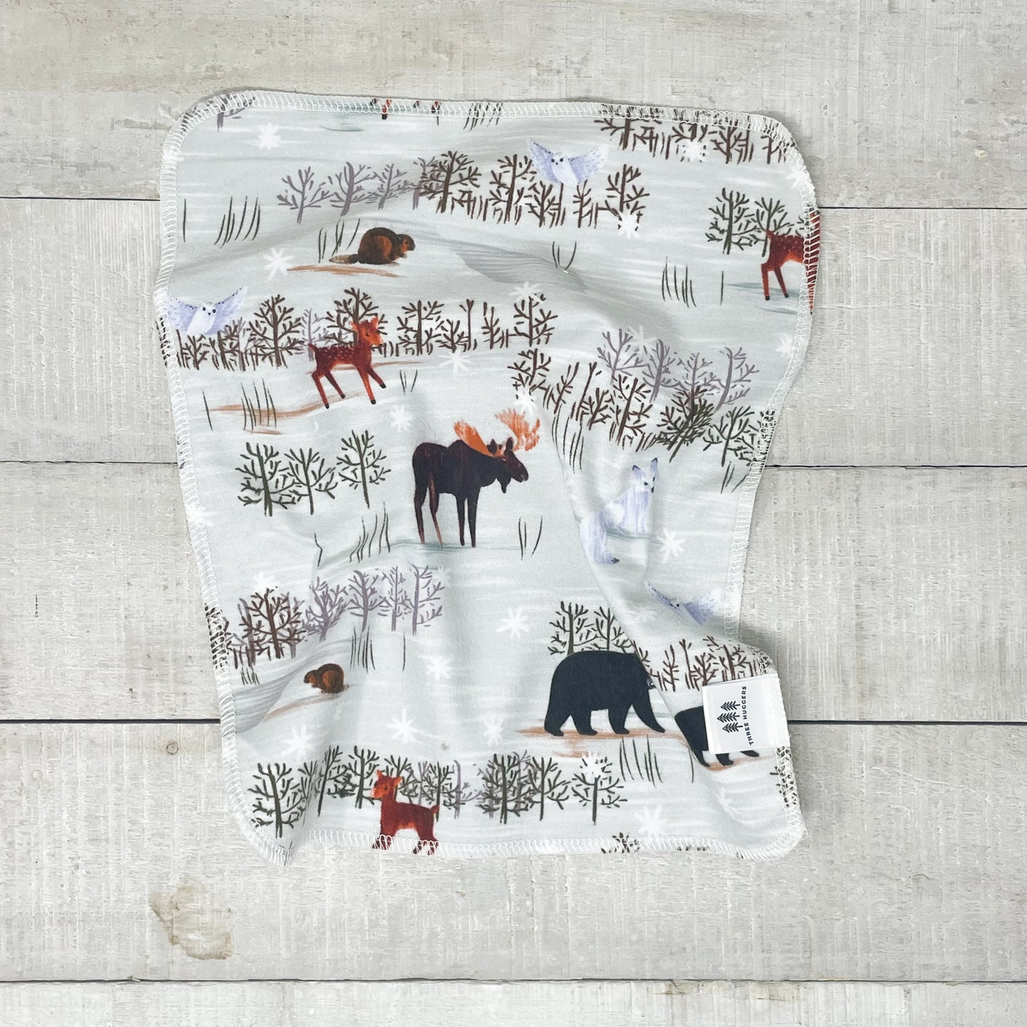 Reusable Paper Towels - Winter Forest