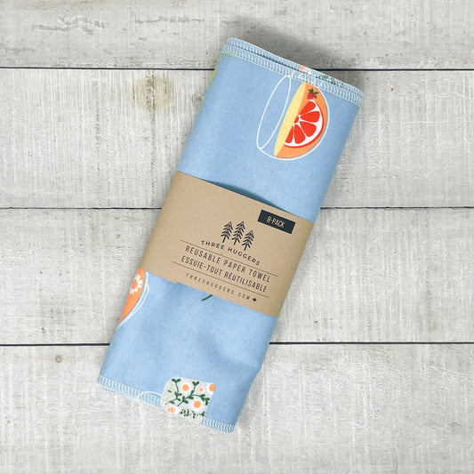 Reusable Paper Towels - Tea Time
