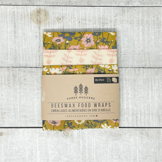 Beeswax Wraps Multipack - Wildflower