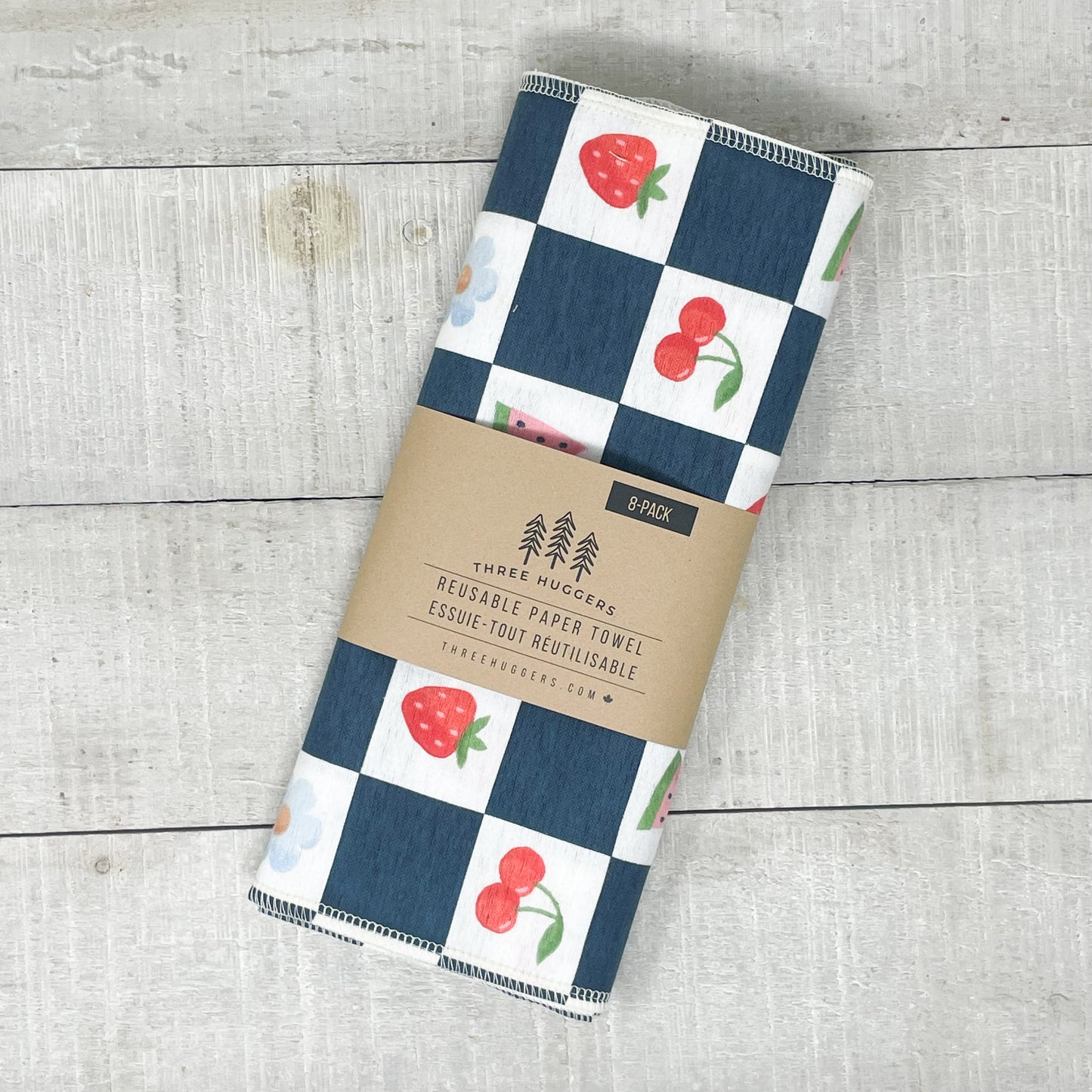 Reusable Paper Towels - Fruit Basket