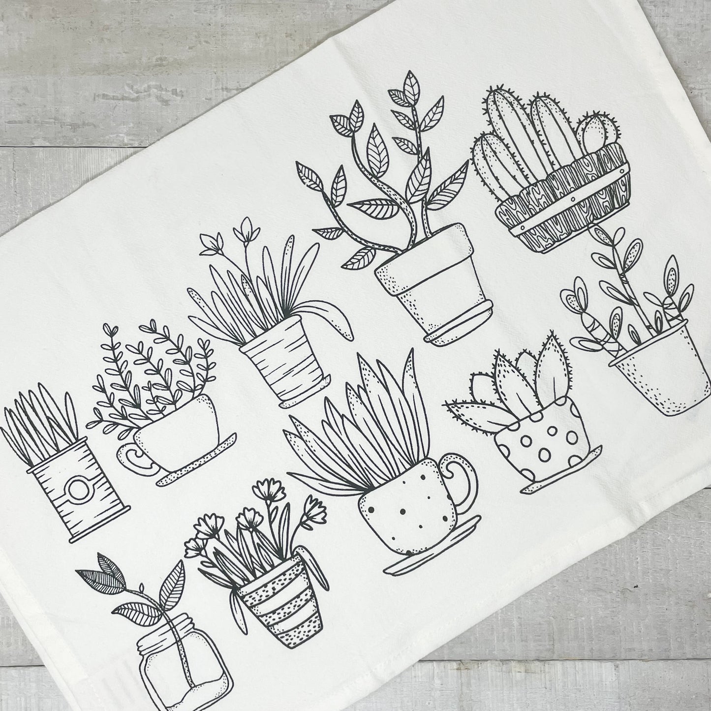 Tea Towel - Plant Lover