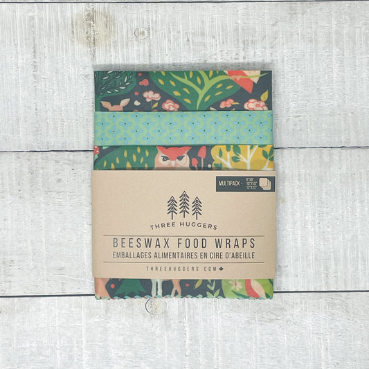 Beeswax Wraps Multipack - Daytime Forest