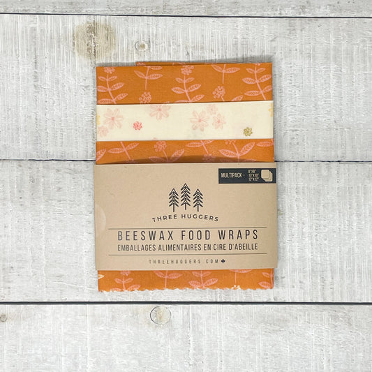 Beeswax Wraps Multipack - Orange Foliage